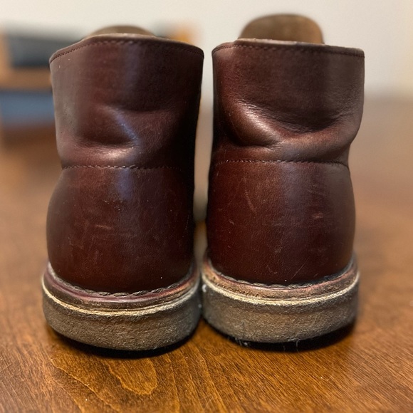 Clarks Originals Men’s Desert Boot Wine/Brown Sz 8 - Picture 10 of 13